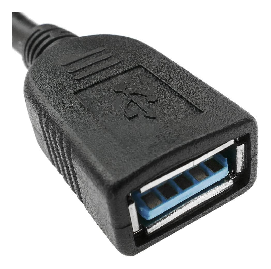 Alargador USB, Transferencia de Datos Rápida Cable de Extensión 5m, Max  Excell - Negro - Spain